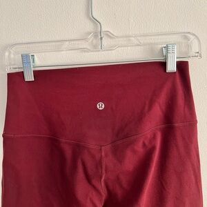 {Lululemon} Align 5” Shorts Maroon